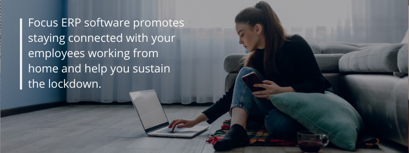 ERP Helps In Remote Working ERP Helps In Remote Working