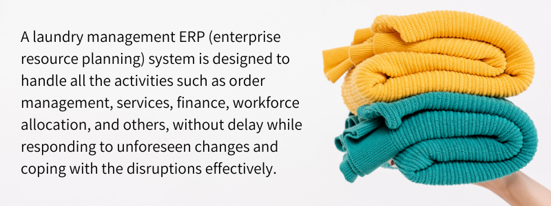 Benefits of ERP Software in Laundry Management Benefits of laundry Management