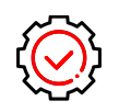 Quality Control Management Icon